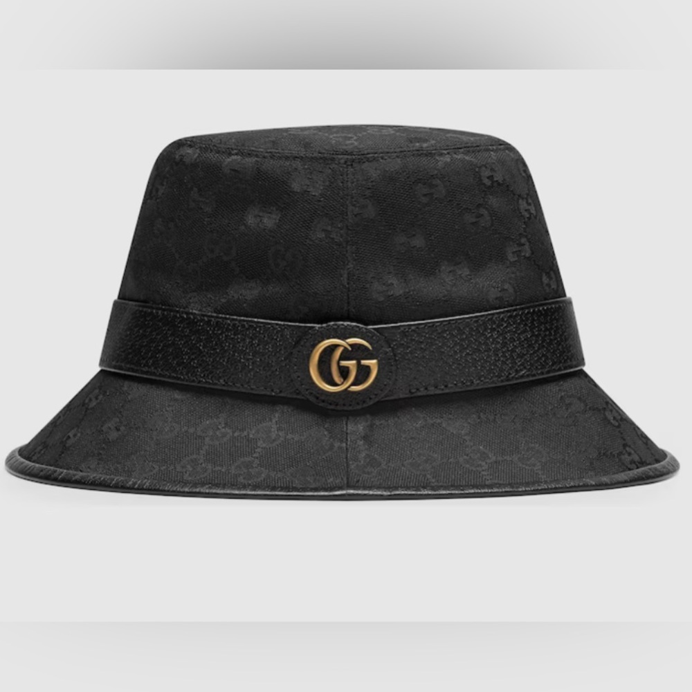 GG Canvas Bucket hat 100% authentic